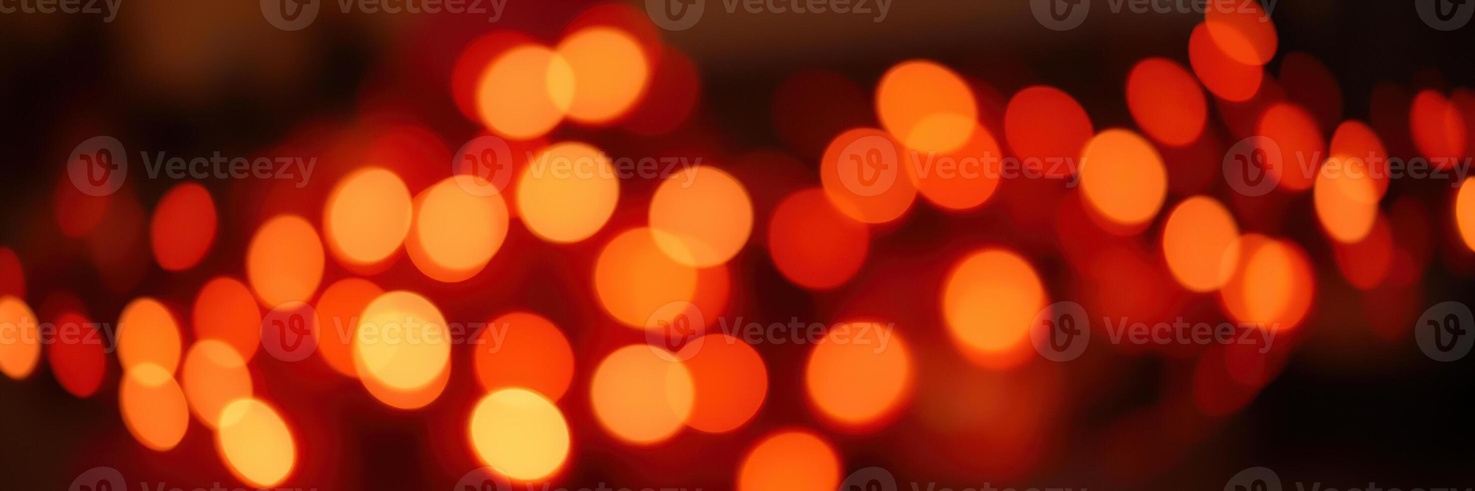 Warm glowing lights create a cozy atmosphere in a dimly lit space during an evening gathering photo
