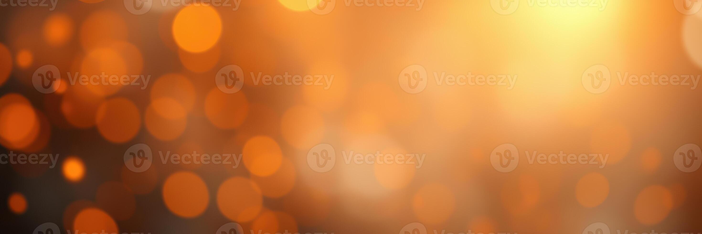 Warm golden bokeh lights create an enchanting atmosphere for celebrations and gatherings photo