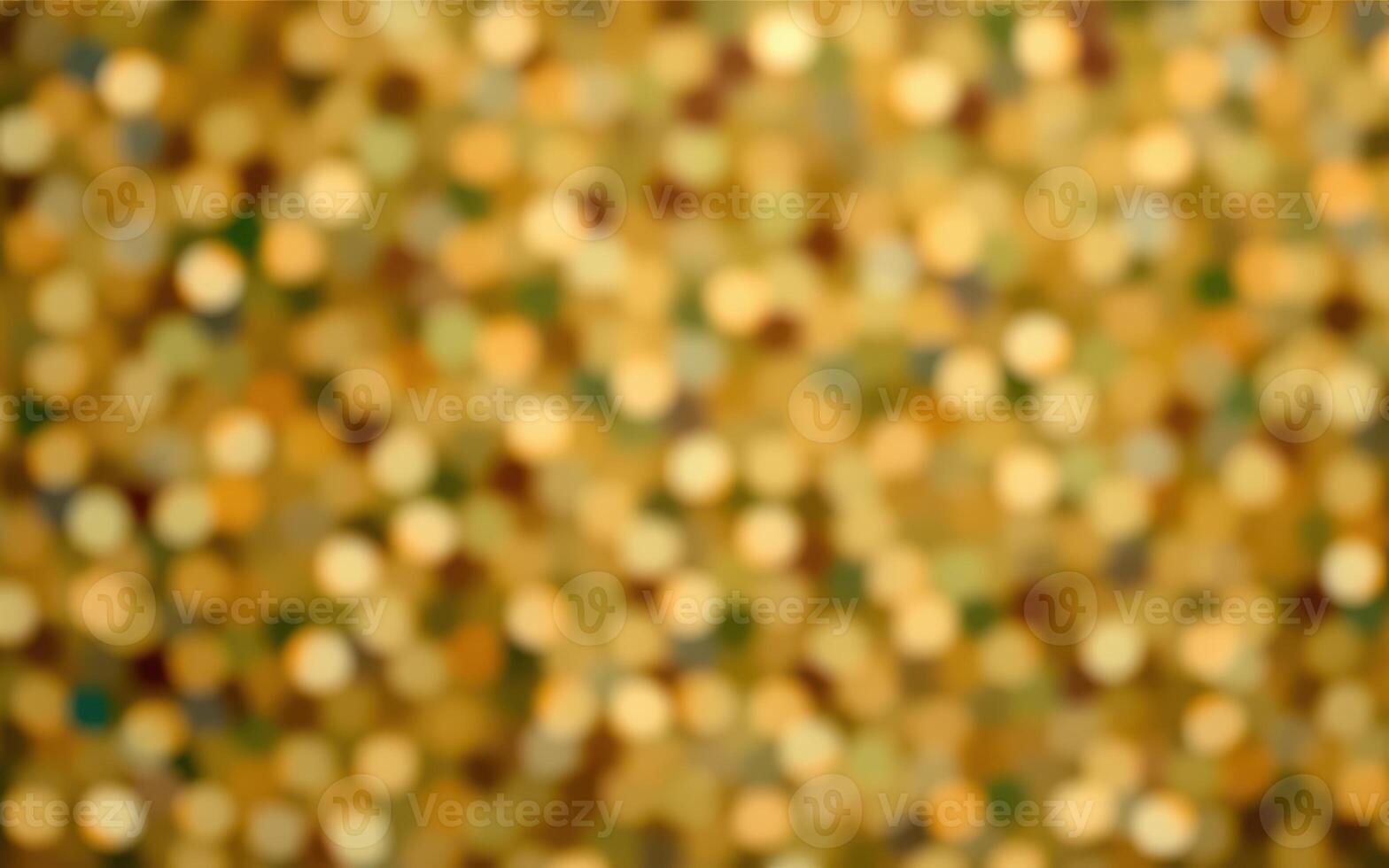 Shimmering gold bokeh creates a festive and elegant atmosphere perfect for celebrations and events photo