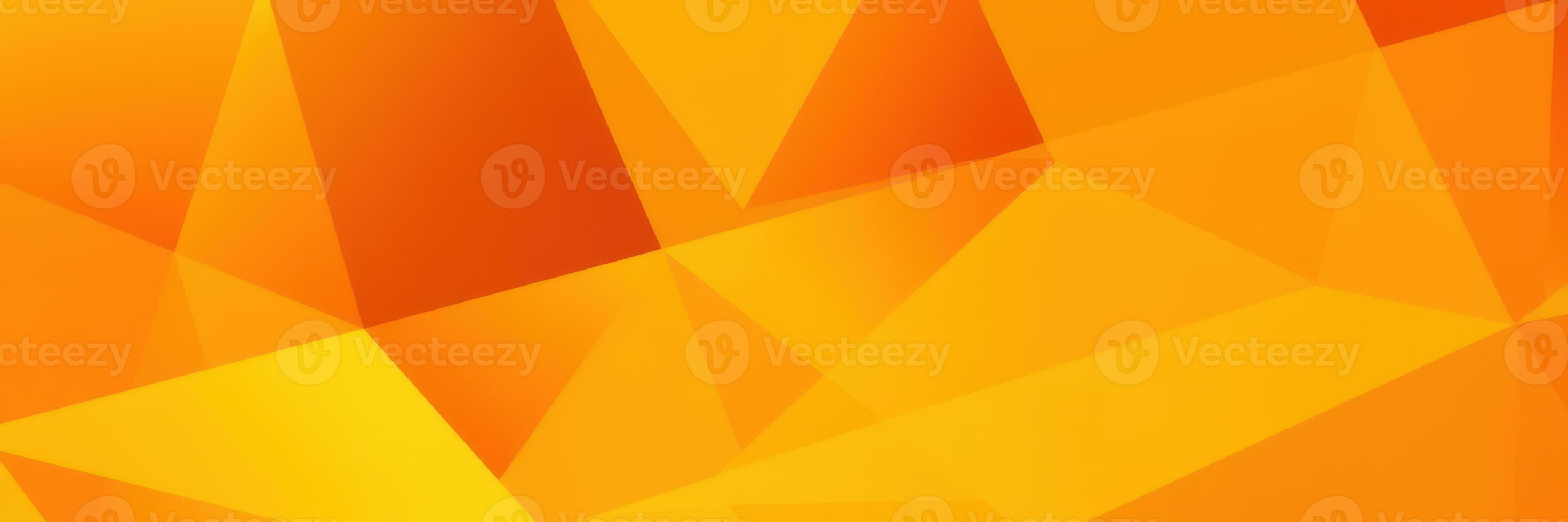 Bright orange geometric abstract design showcasing dynamic shapes and warm colors for modern decor and artistic projects photo