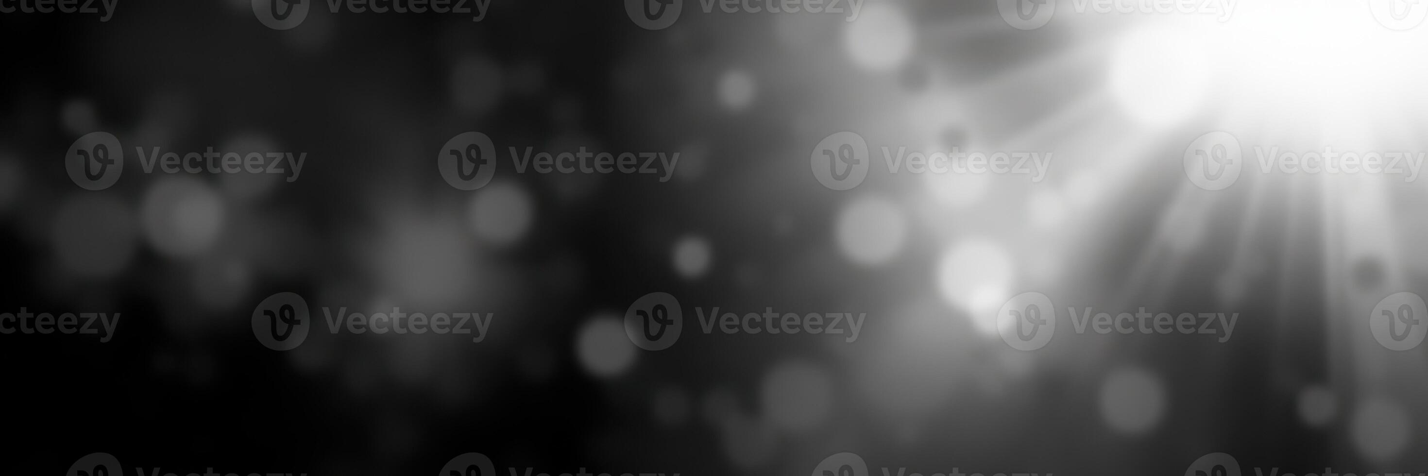 Beautiful play of light and dark with shimmering bokeh effect in abstract design photo