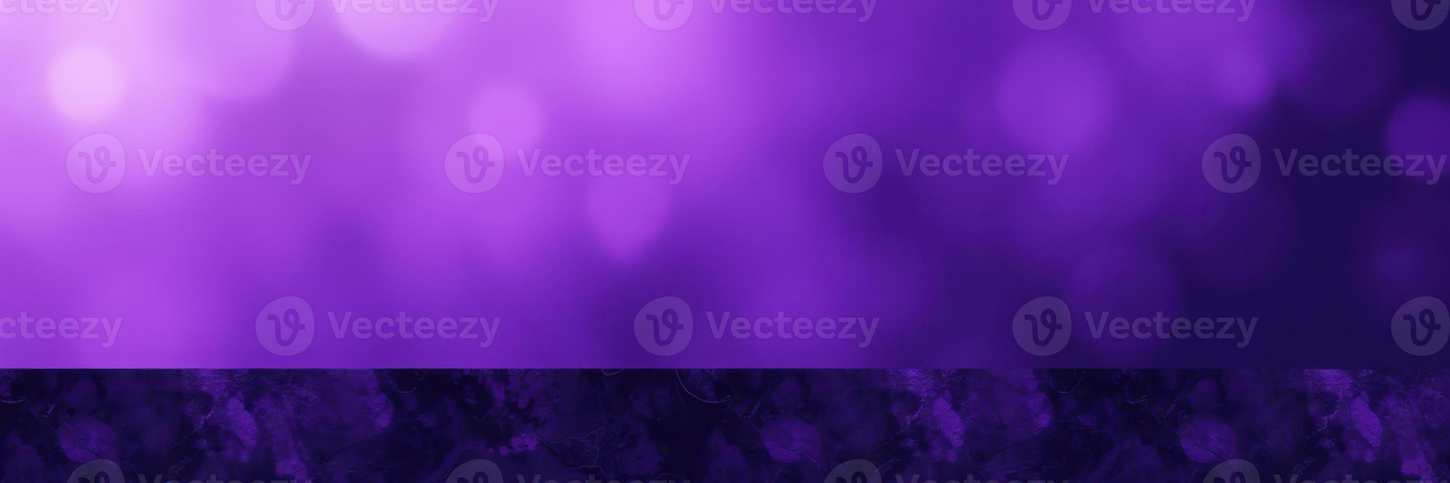 Celebration with vibrant purple lights at an evening event in a lively urban setting photo