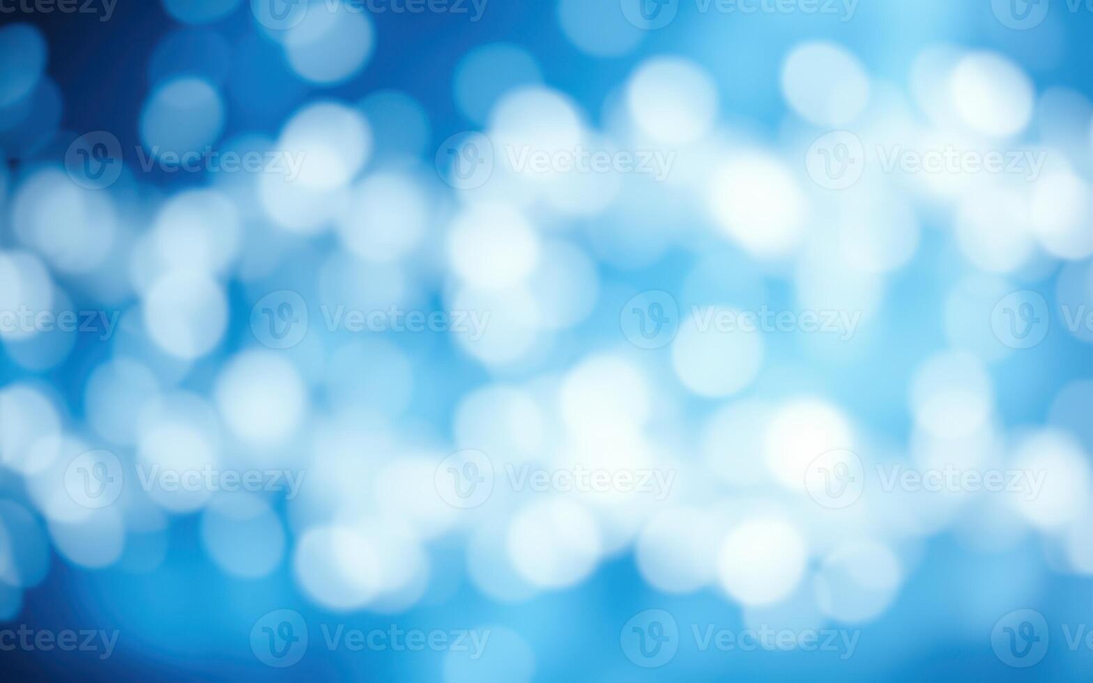 Soft blue bokeh lights create a calming atmosphere for relaxation and tranquility at a night gathering photo