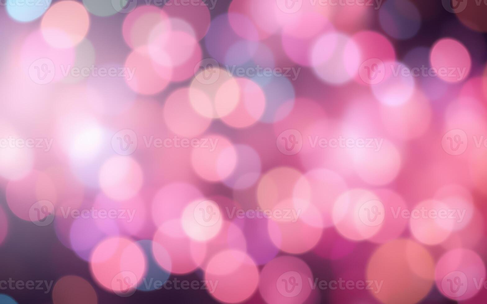 Vibrant abstract background with colorful bokeh lights creating a festive atmosphere photo