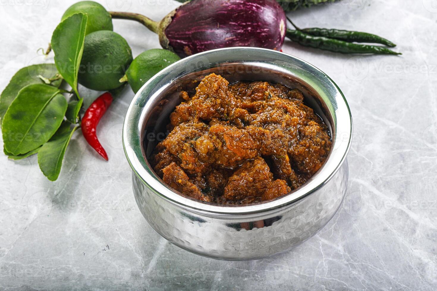 Indian vegetarian cuisine - malay kofta photo