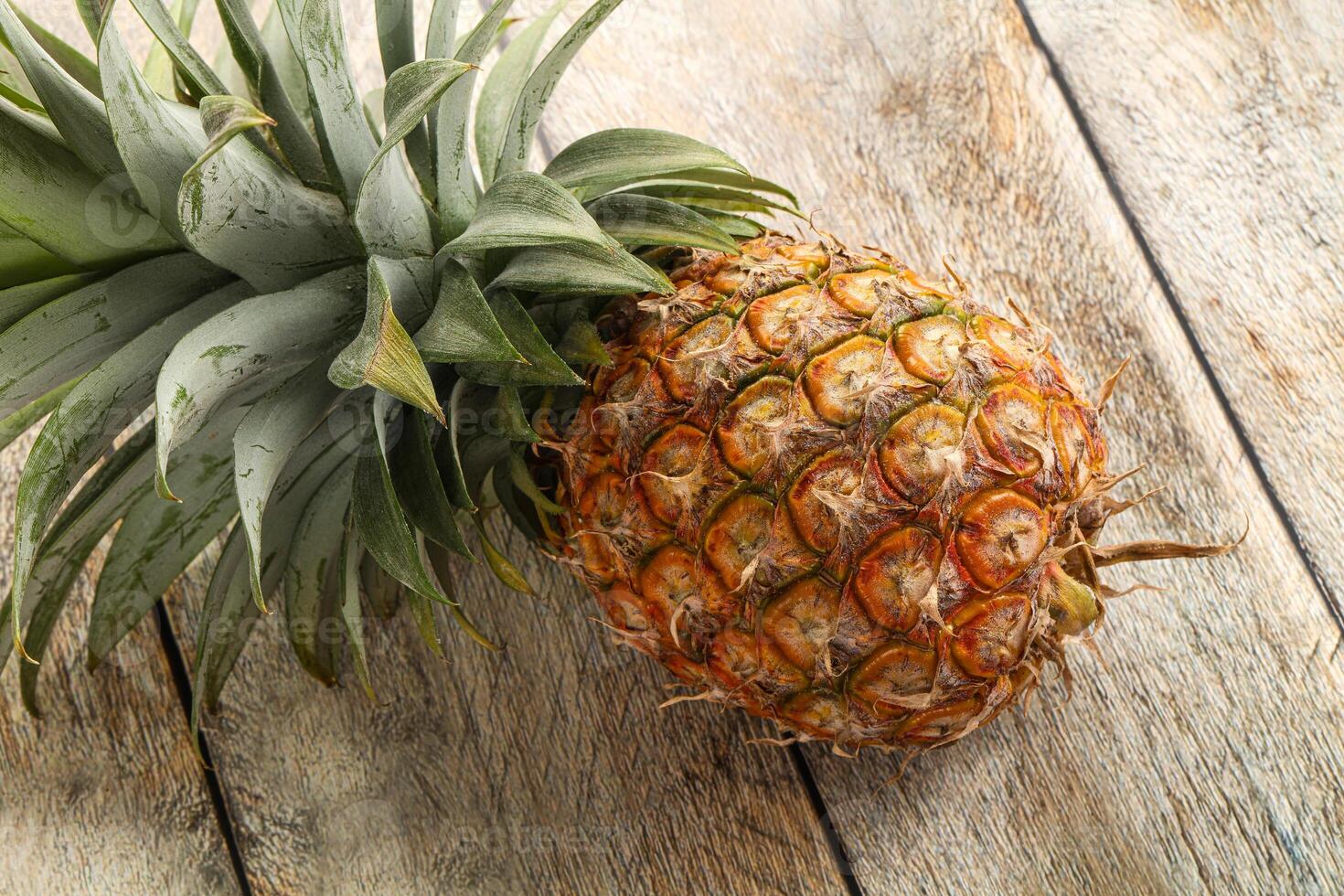 Tropical sweet exotic Pineapple fruit photo