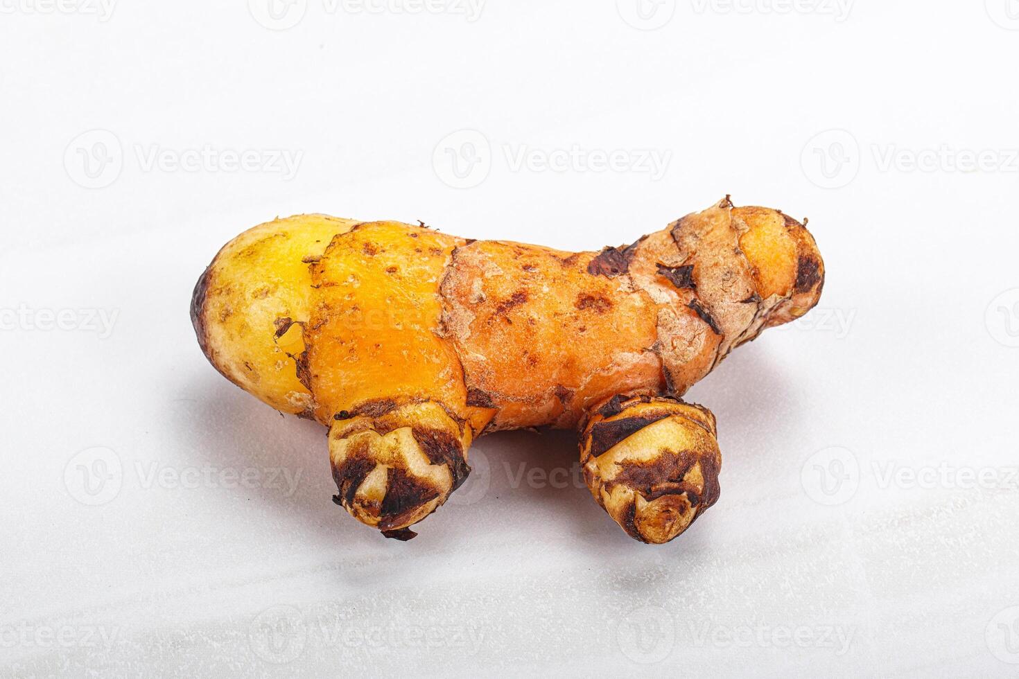 Fresh curcuma root for cooking photo