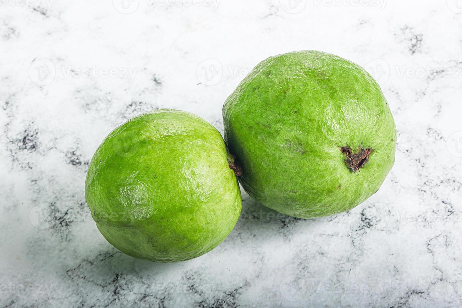 Fresh ripe green Guava fruit photo