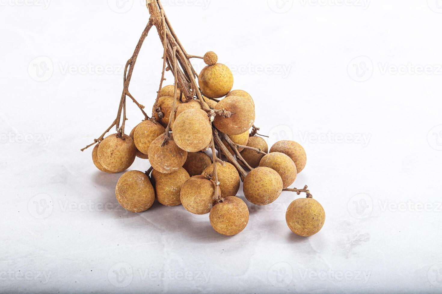 Ripe sweet tropical Longan fruit photo