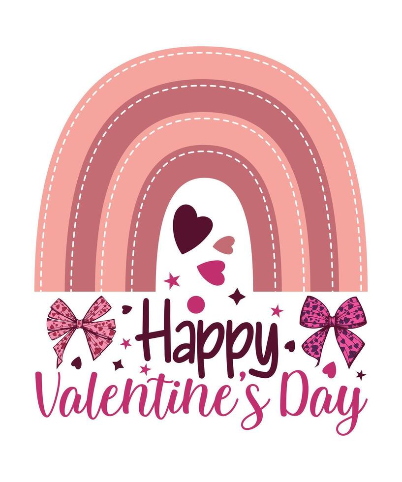 Happy Valentine Day design vector