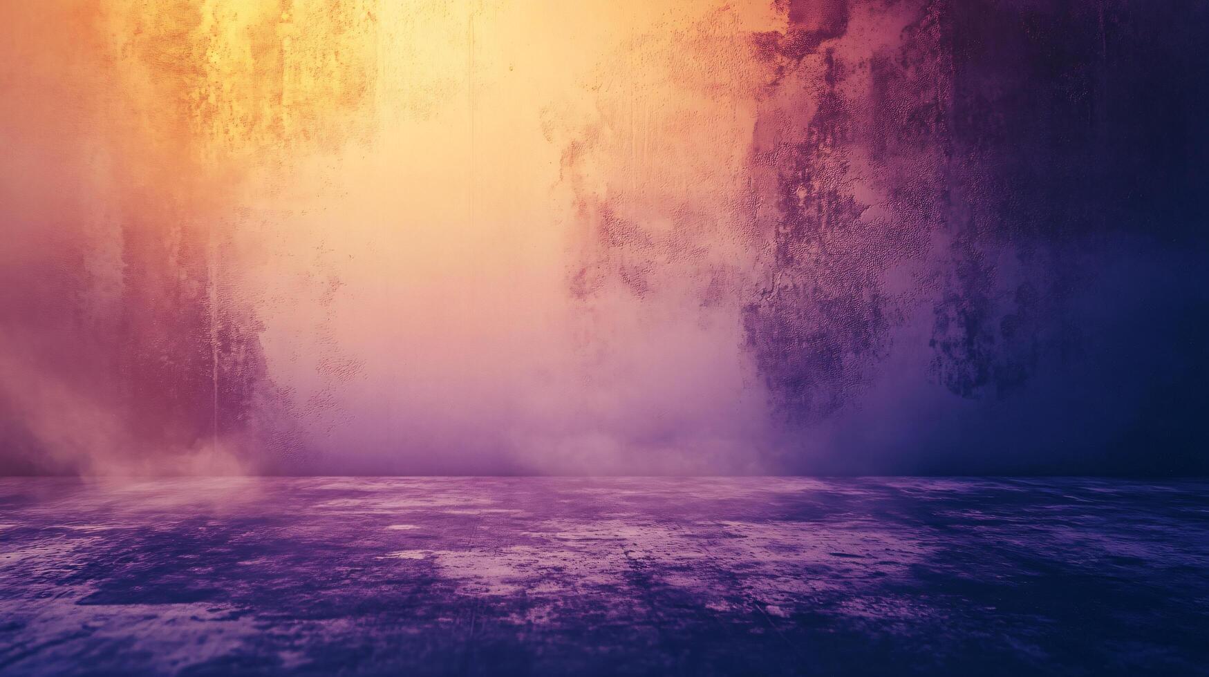A blurry, colorful, and somewhat chaotic scene with a lot of texture photo
