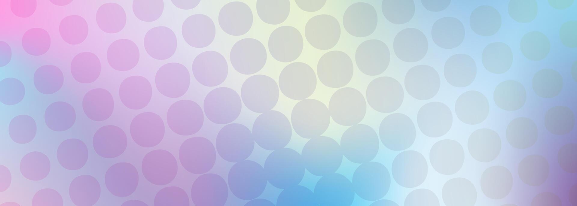 Dancing Dots, Gradient Texture banner Background with copy space vector