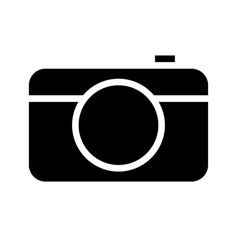 Camera icon. Concept of photography, image, and technology. vector