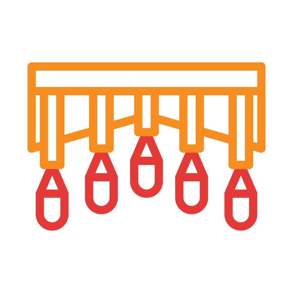 Industrial painting process icon. Concept of automation, manufacturing, and mass production. vector