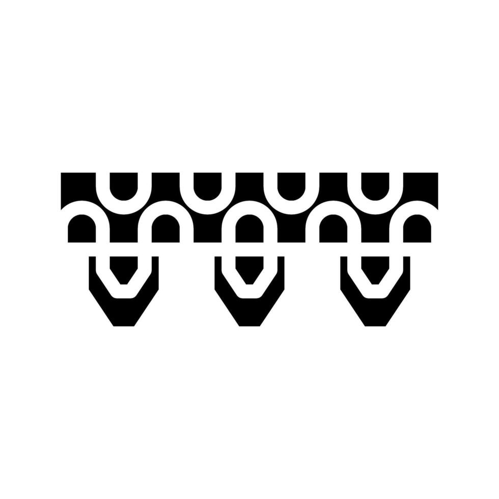 Abstract geometric pattern. Concept of connection and unity. vector