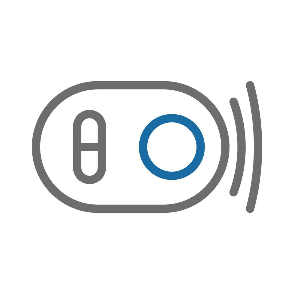 Smart Key Finder Locator Device. Concept of Innovation, Technology, and Convenience. vector