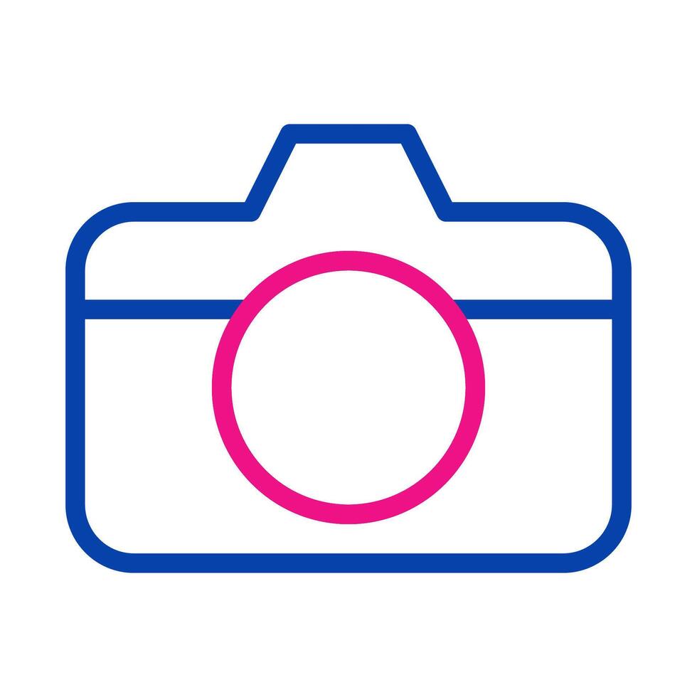 Camera icon. Concept of photography, imaging, and visual media. vector