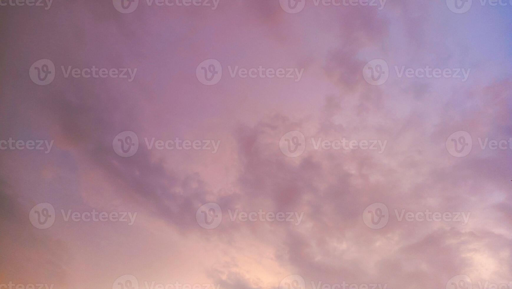 Pastel colored cloudscape photo