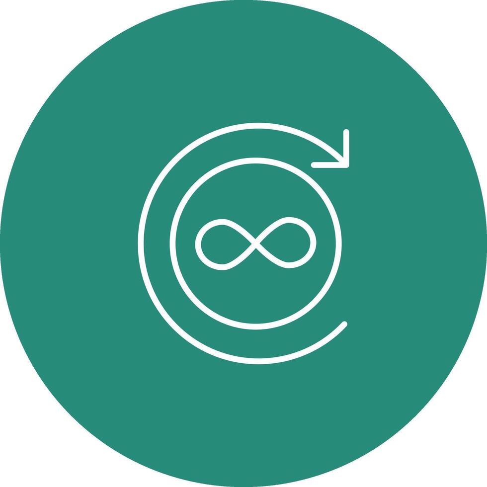 Infinite Icon Design Symbol vector