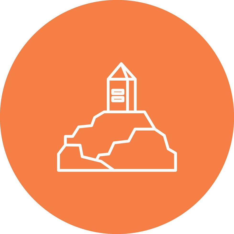 Mount Arafat Icon Design Symbol vector