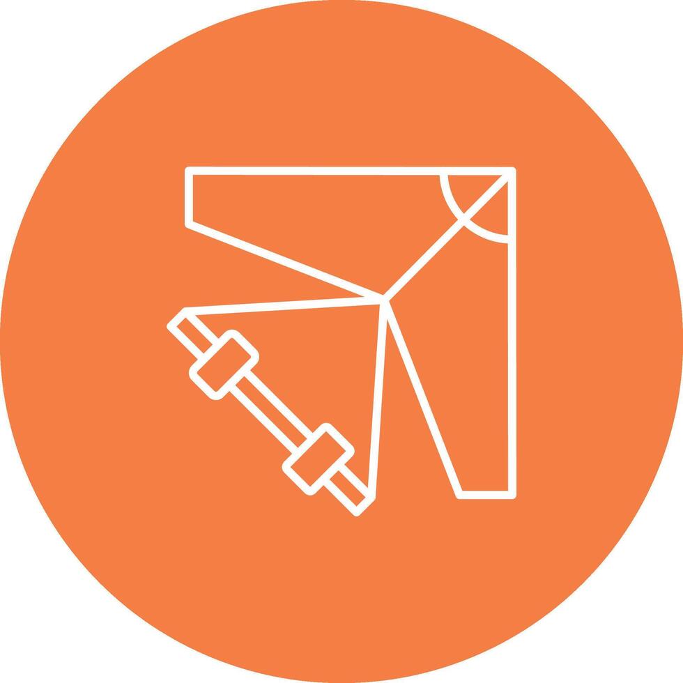 Glider Icon Design Symbol vector