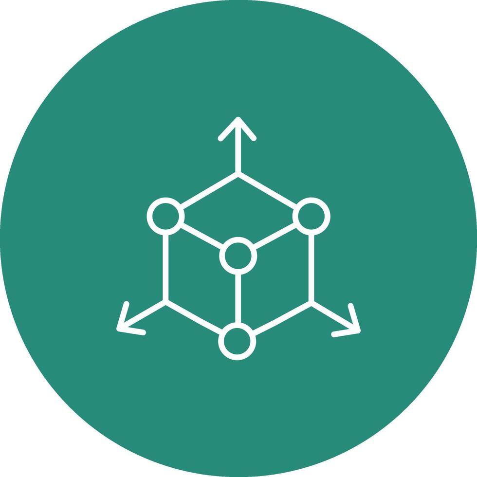 Dimensions Icon Design Symbol vector