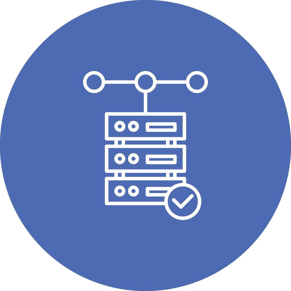 Database Icon Design Symbol vector