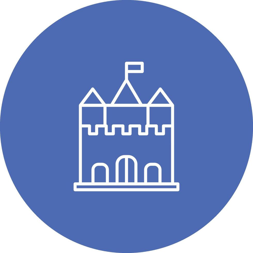 Castle Icon Design Symbol vector