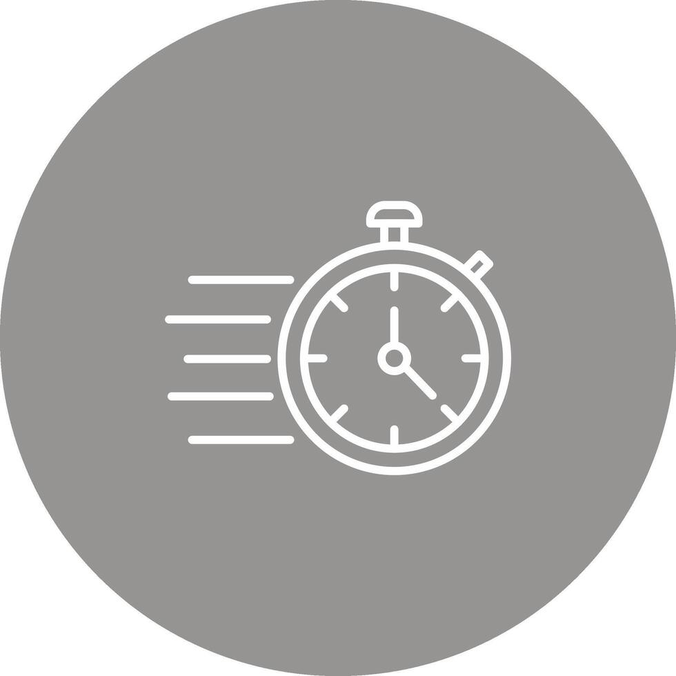 Fast Time Icon Design Symbol vector
