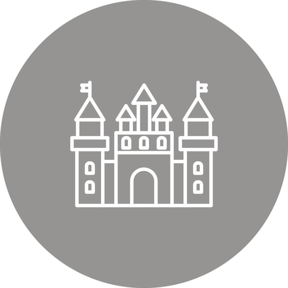 Castle Icon Design Symbol vector