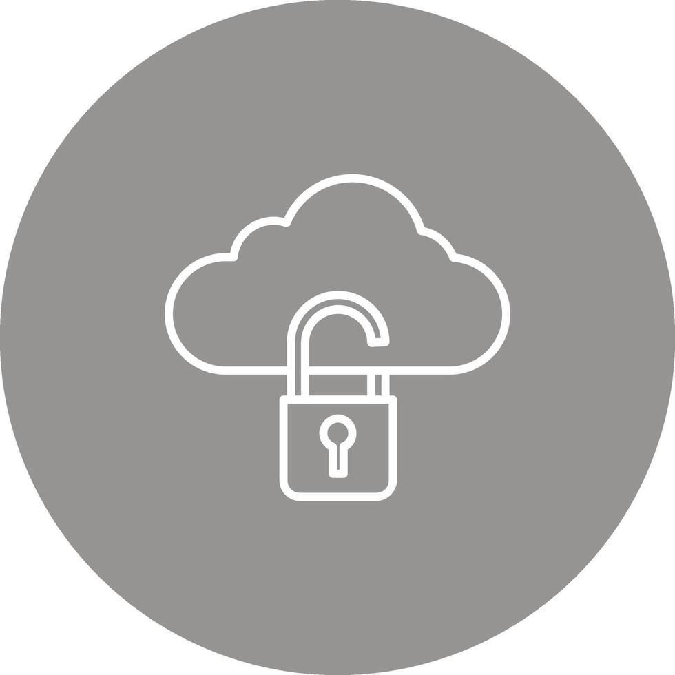 Cloud Icon Design Symbol vector