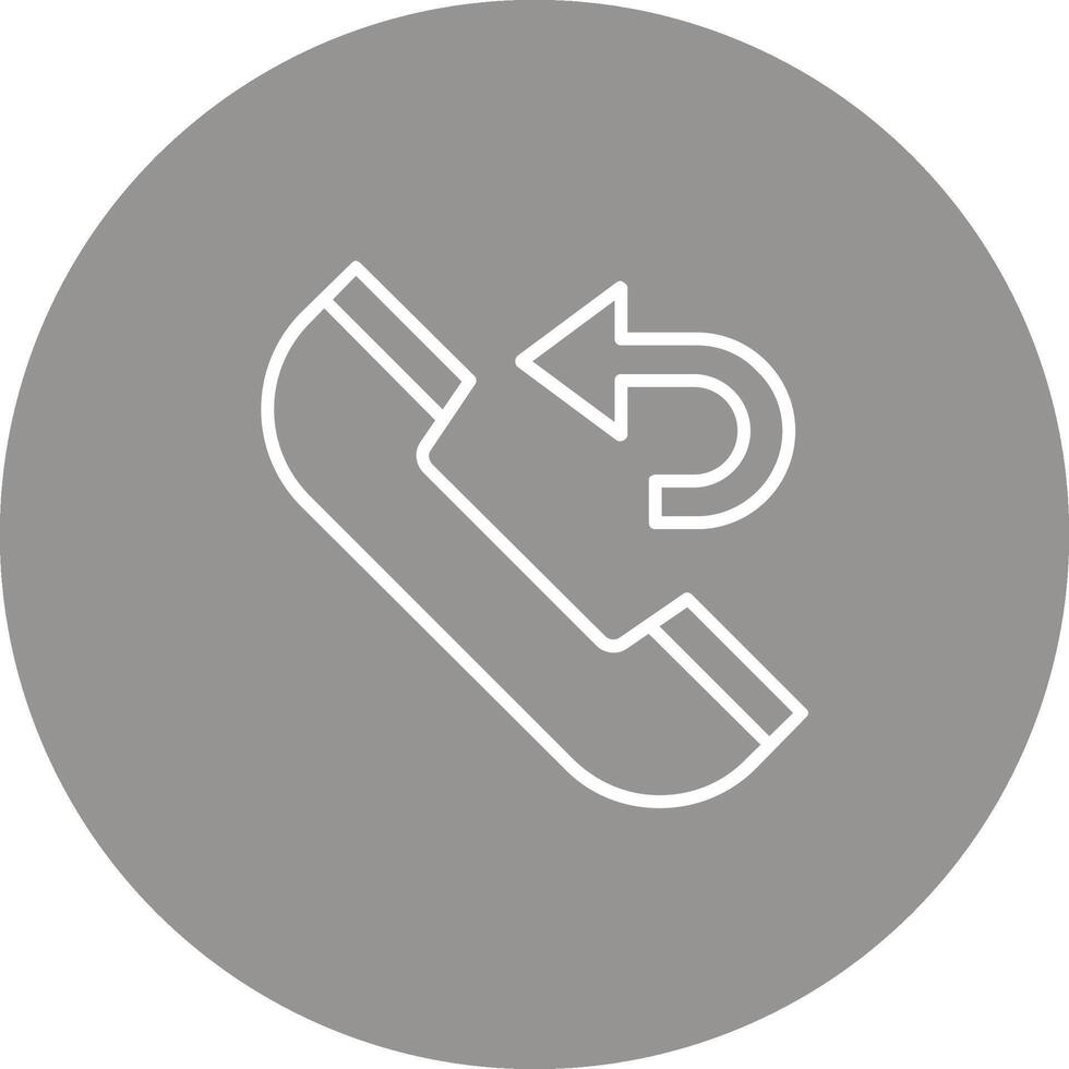 Callback Icon Design Symbol vector