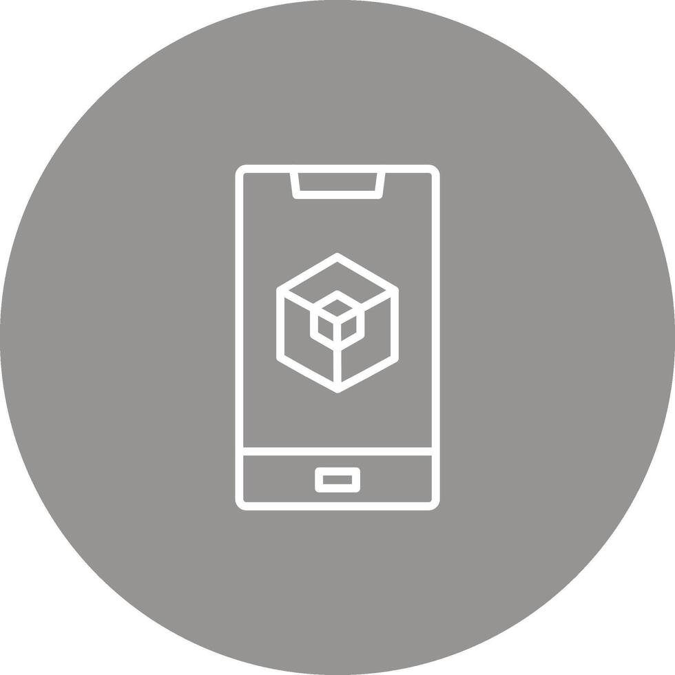 Augmented Reality Icon Design Symbol vector