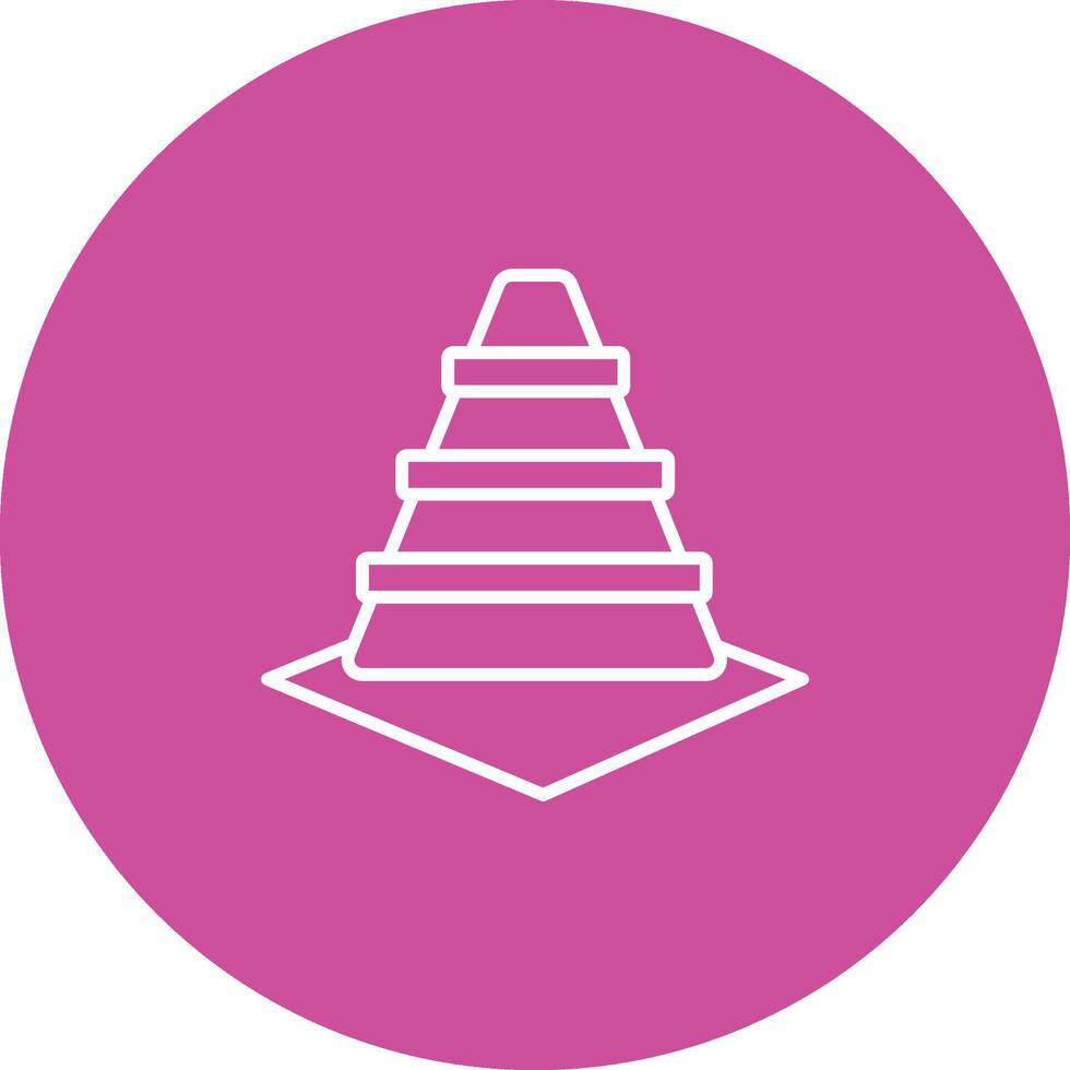 Cone Icon Design Symbol vector