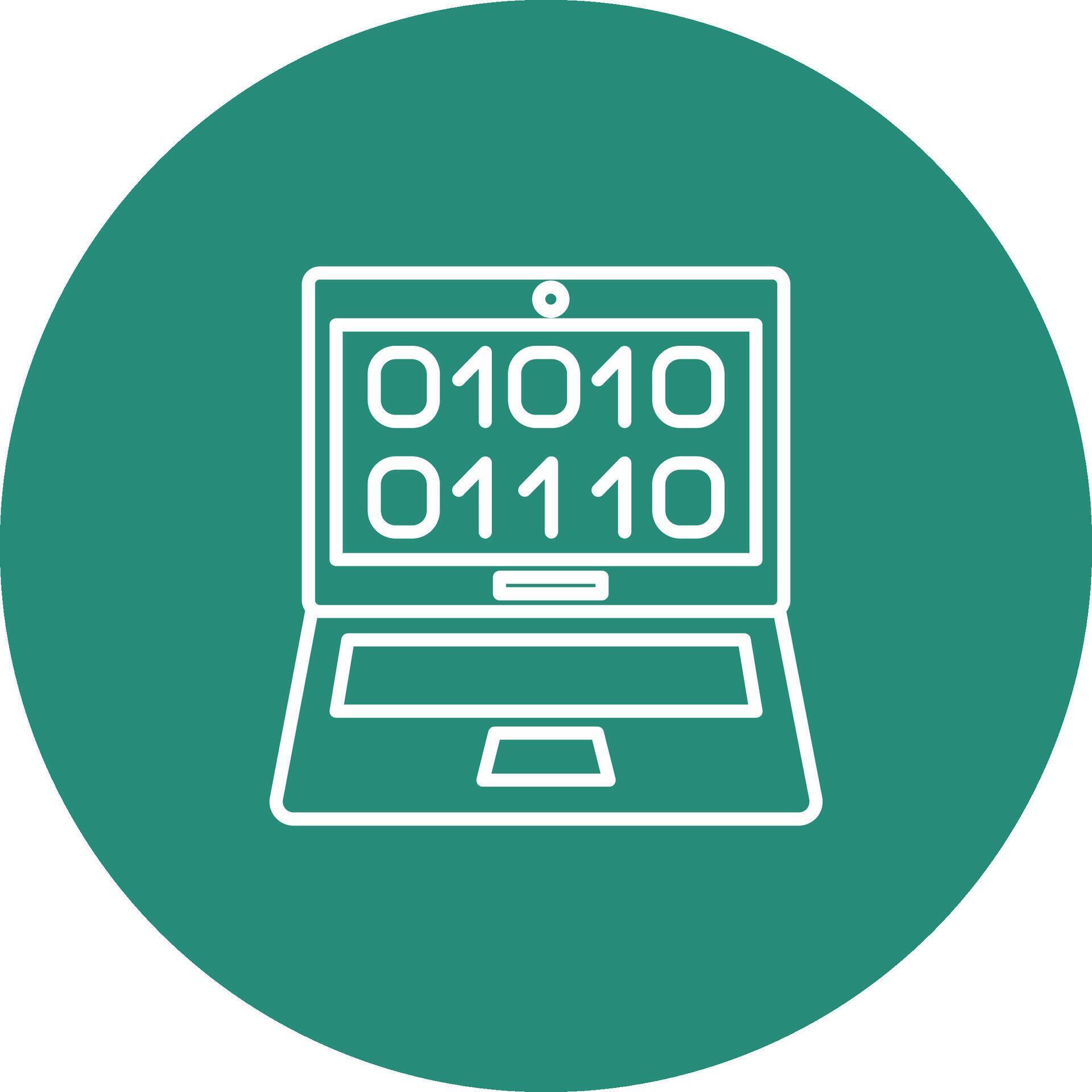 Binary Code Icon Design Symbol 54184175 Vector Art at Vecteezy