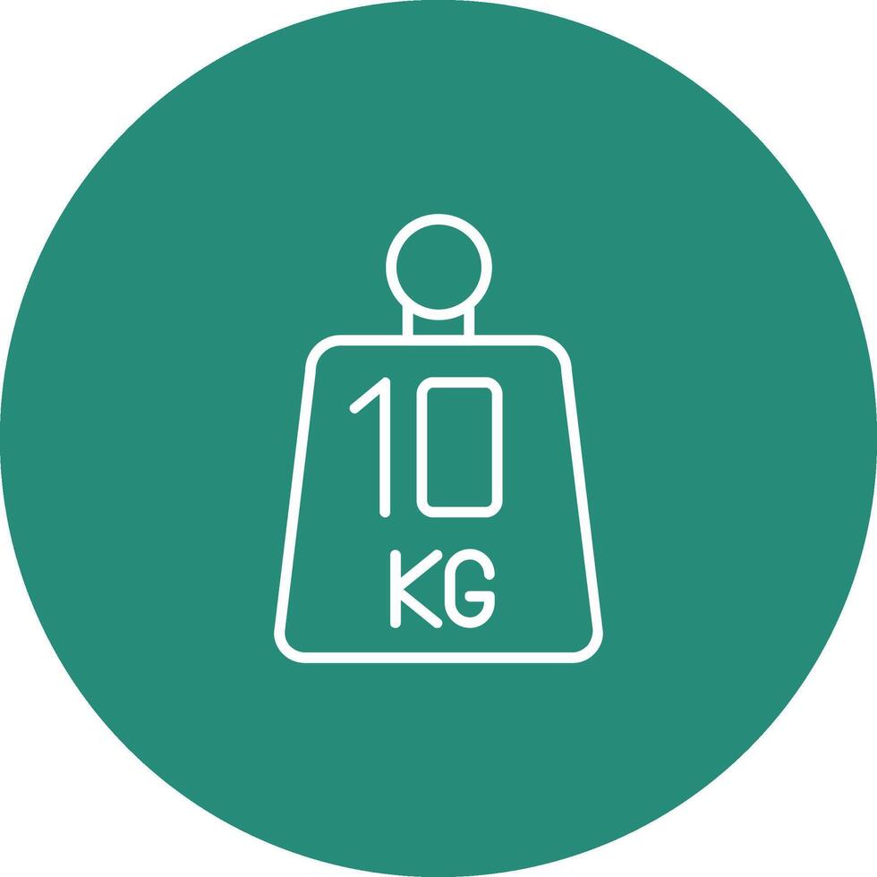 Weights Icon Design Symbol vector