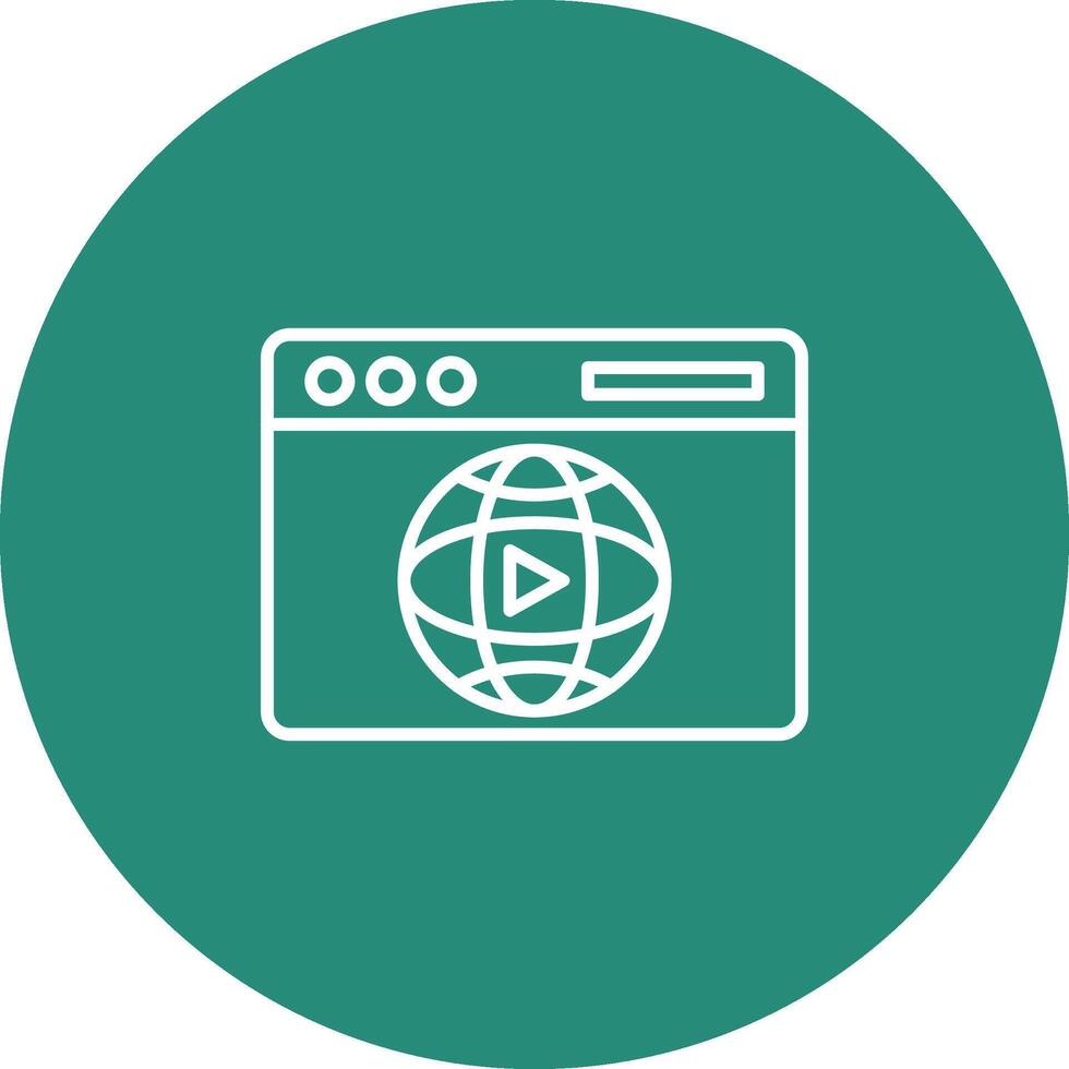 Website Icon Design Symbol vector