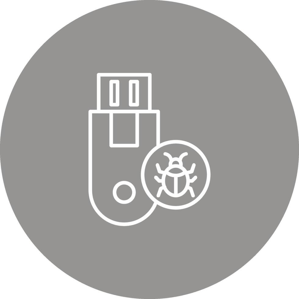 Usb Icon Design Symbol vector