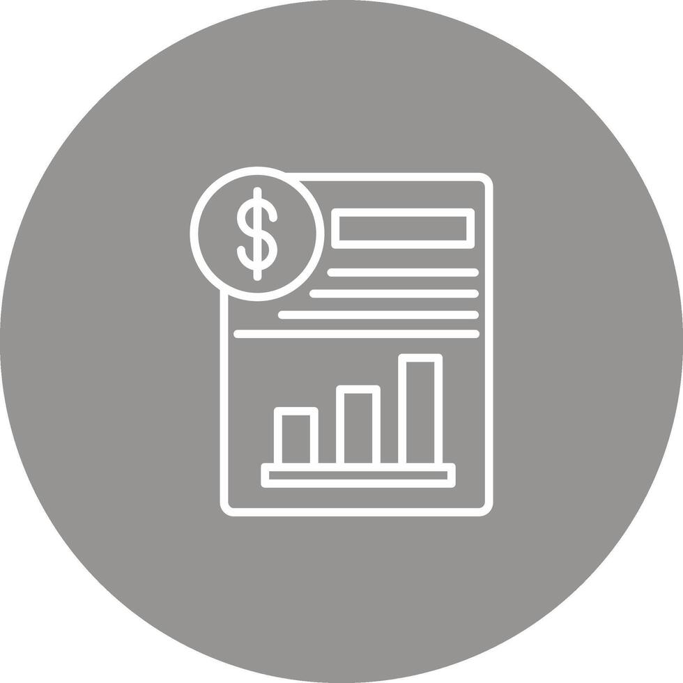 Statement Icon Design Symbol vector