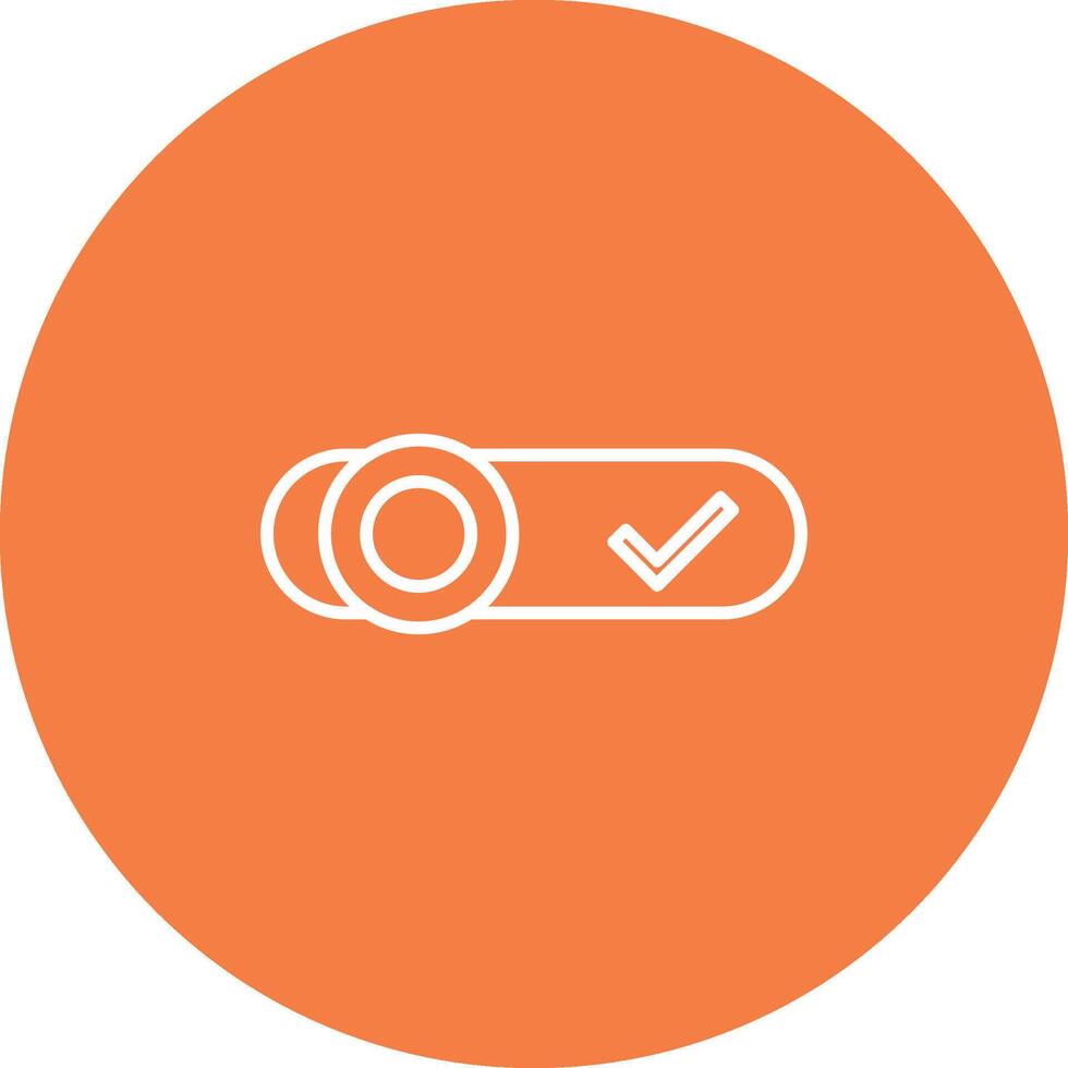 Toggle Icon Design Symbol vector
