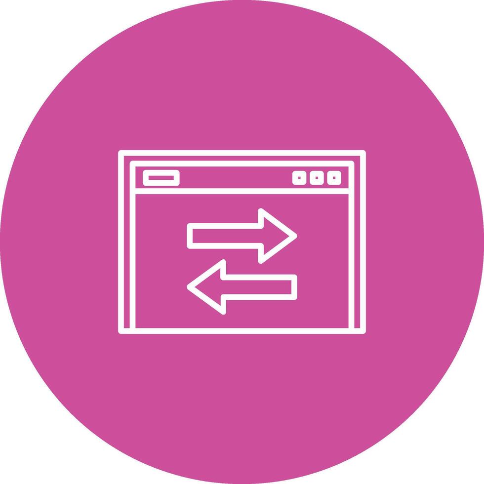 Transfer Data Icon Design Symbol vector