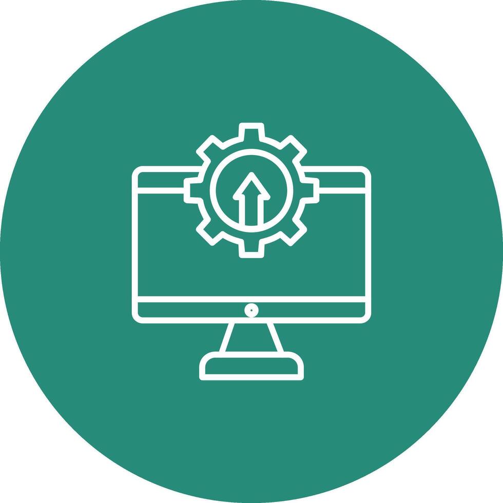 Upgrade Icon Design Symbol vector