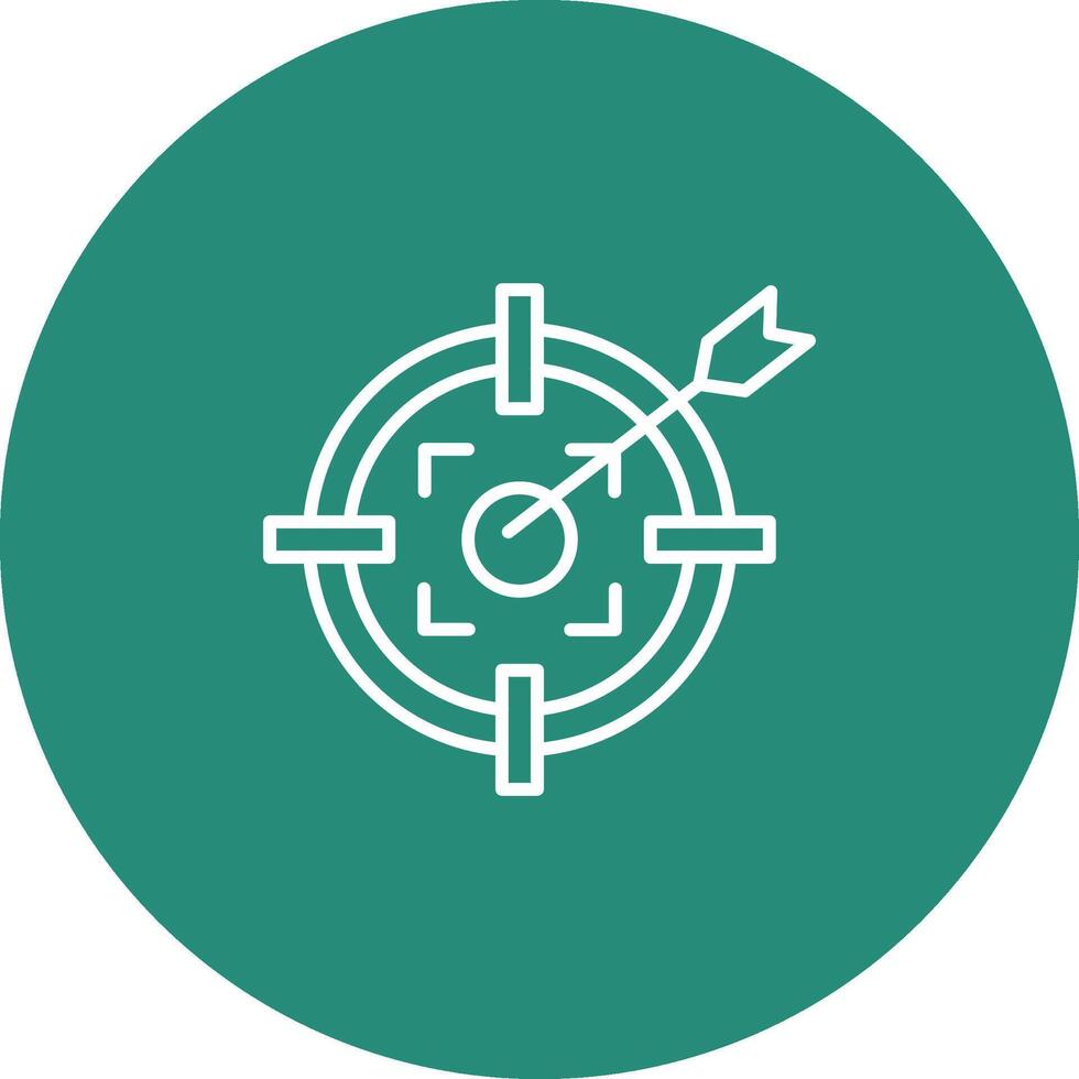 Target Icon Design Symbol vector