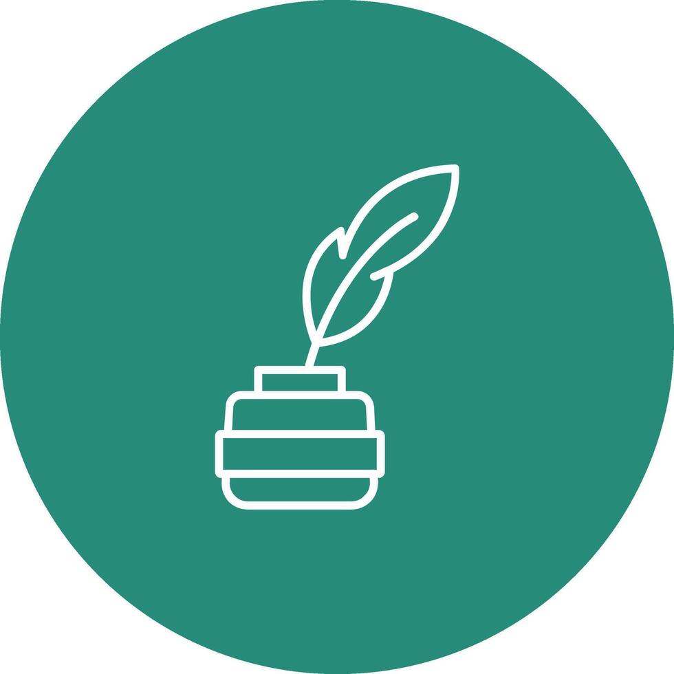 Quill Icon Design Symbol vector