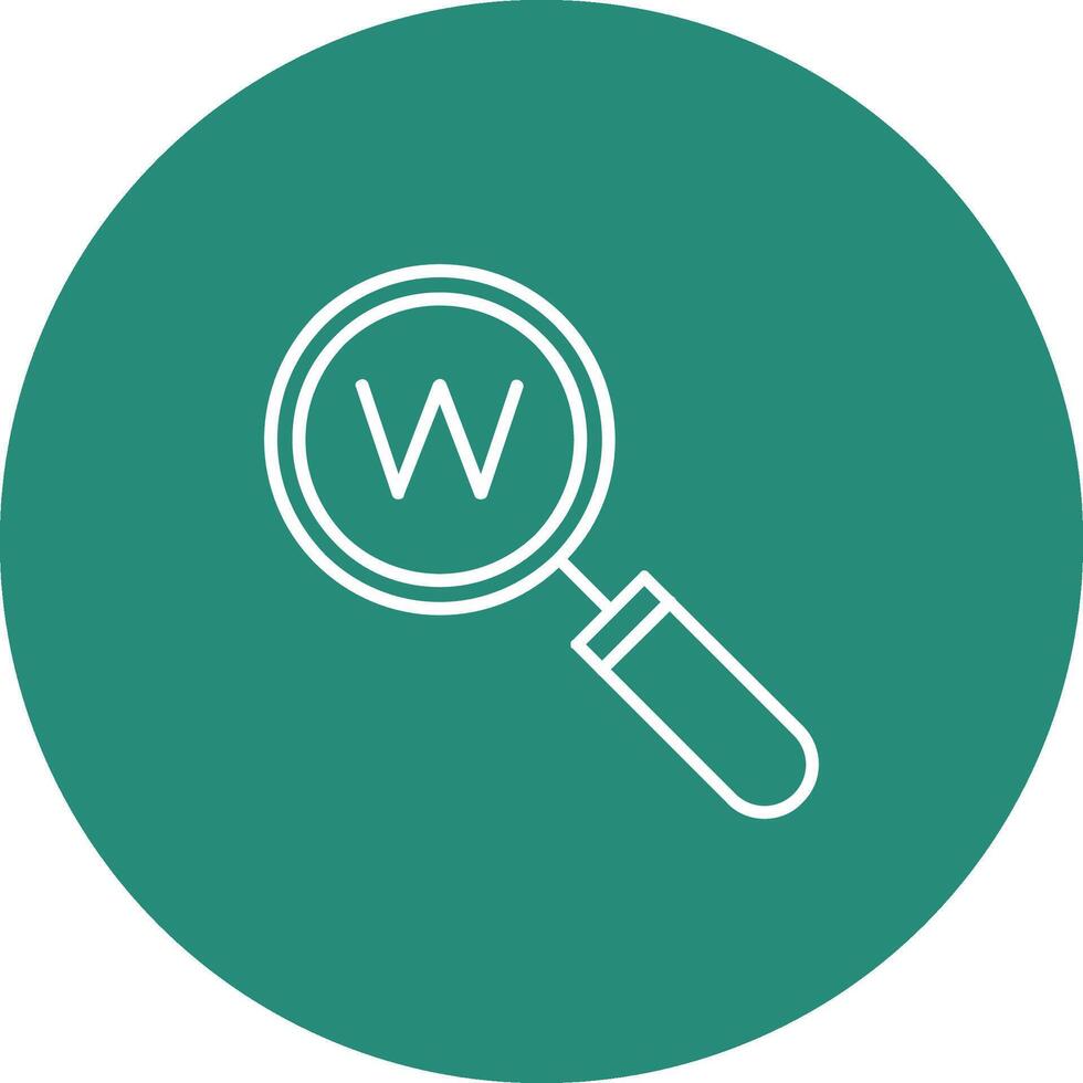 Keyword Icon Design Symbol vector