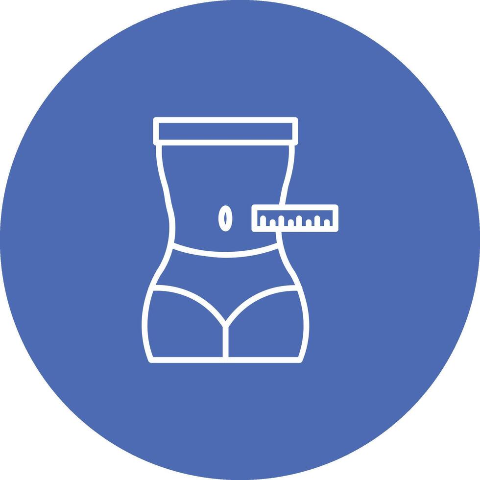 Waist Icon Design Symbol vector