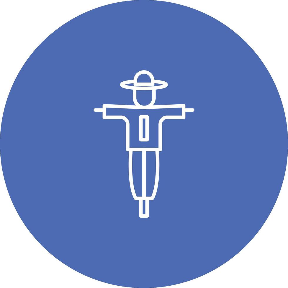 Scarecrow Icon Design Symbol vector