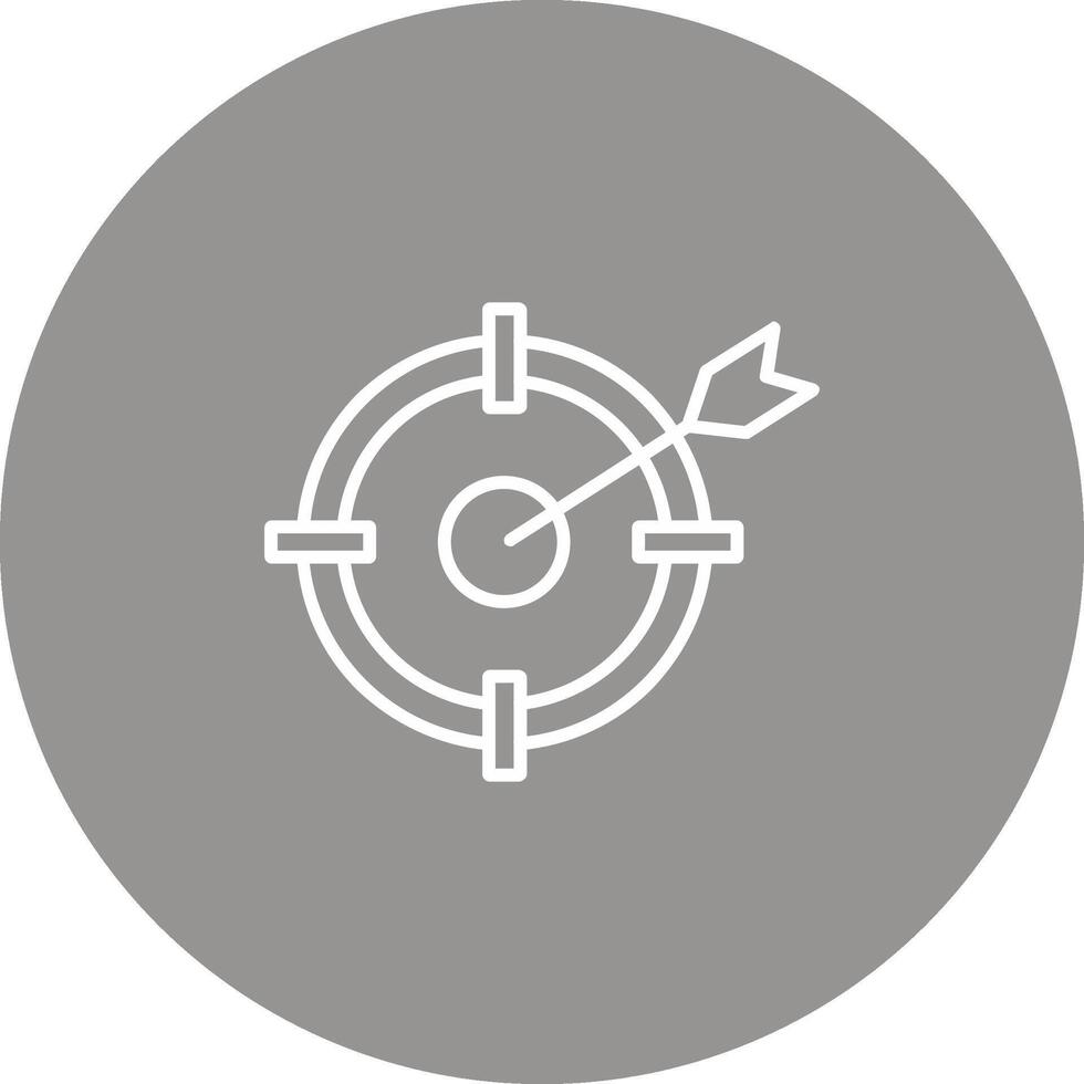 Target Icon Design Symbol vector