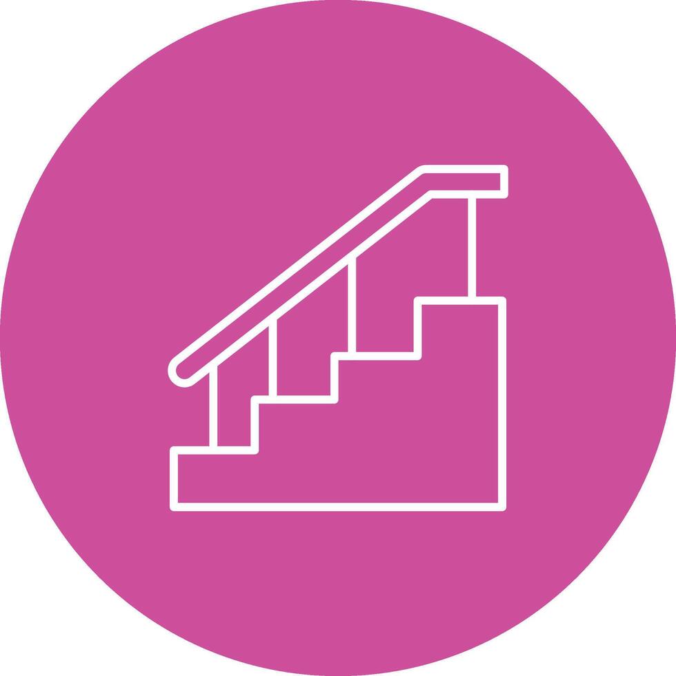Stairs Icon Design Symbol vector