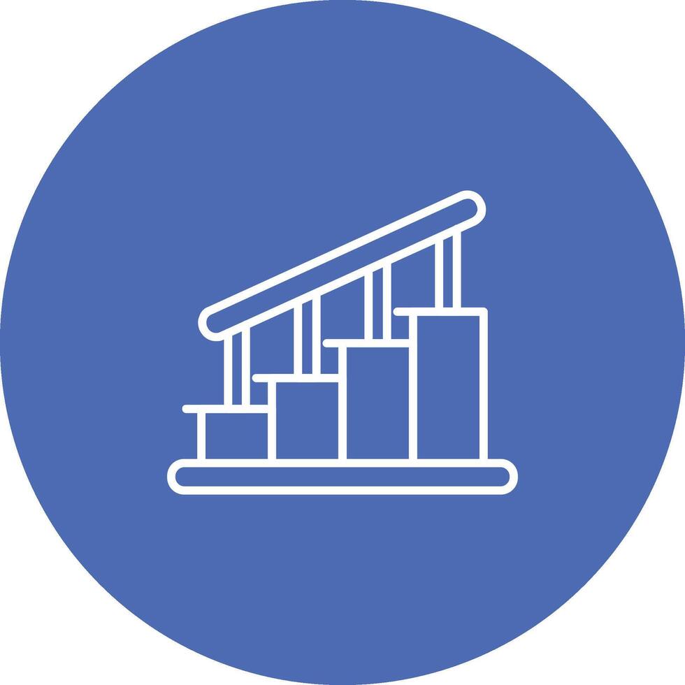 Stairs Icon Design Symbol vector